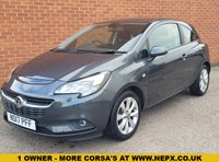 USED 2017 17 VAUXHALL CORSA 1.4i ecoFLEX Energy Hatchback 3dr Petrol Manual Euro 6 (a/c) (75 ps) 1 OWNER -  HEATED SEATS