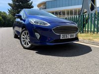 USED 2017 67 FORD FIESTA 1.0T EcoBoost Titanium Hatchback 5dr Petrol Manual Euro 6 (s/s) (125 ps)**IDEAL 1ST CAR** ***FULL SERVICE HISTORY**