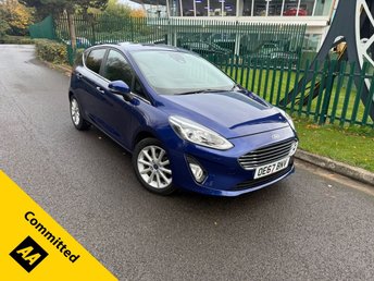 2017 FORD FIESTA 1.0T EcoBoost Titanium Hatchback 5dr Petrol Manual Euro 6 (s/s) (125 ps)**IDEAL 1ST CAR** &pound;4995.00