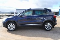 USED 2014 64 VOLKSWAGEN TIGUAN 2.0 TDI BlueMotion Tech Match SUV 5dr Diesel DSG 4WD Euro 5 (s/s) (140 ps) Reverse Camera - Heated Leather Seats - Satellite Navigation