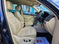 USED 2014 64 VOLKSWAGEN TIGUAN 2.0 TDI BlueMotion Tech Match SUV 5dr Diesel DSG 4WD Euro 5 (s/s) (140 ps) Reverse Camera - Heated Leather Seats - Satellite Navigation