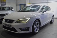 USED 2014 64 SEAT LEON 1.4 TSI ACT FR Sport Coupe 3dr Petrol Manual Euro 6 (s/s) (150 ps) Satellite Navigation, Cruise Control, Parking Sensors, DAB Radio