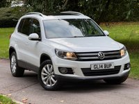 USED 2014 14 VOLKSWAGEN TIGUAN 2.0 TDI BlueMotion Tech Match SUV 5dr Diesel Manual 4WD Euro 5 (s/s) (140 ps) 