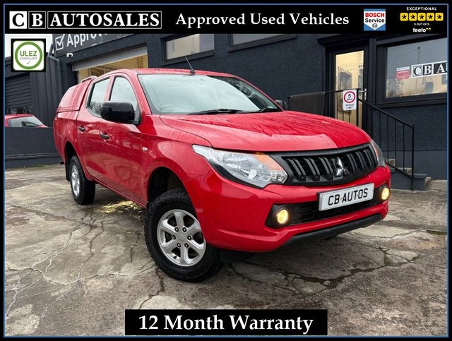 MITSUBISHI L200 2.4 DI-D DC 4Life Pickup Double Cab 4dr Diesel Manual 4WD Euro 6 (s/s) (154 ps)