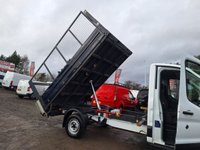 USED 2021 71 FORD TRANSIT 2.0 350 EcoBlue Leader Tipper 2dr Diesel Manual FWD L2 Euro 6 (s/s) (1-Stop) (130 ps) BLUETOOTH/3 SEATS/ULEZ/EURO 6