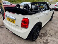 USED 2016 16 MINI CONVERTIBLE 1.5 Cooper Convertible 2dr Petrol Manual Euro 6 (s/s) (136 ps) ** PETROL........CONVERTIBLE......6 SPEED.......�&pound;35 ROAD TAX........57 MPG.........2 KEYS.........COOPER EDITION........HALF LEATHER SPORTS SEATS.......MEDIA SCREEN.......BLUETOOTH.........AIRCON..........CLIMATE........HEATED SEATS..........REVERSING CAMERA..........ABSOLUTE STUNNER ** 