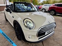 USED 2016 16 MINI CONVERTIBLE 1.5 Cooper Convertible 2dr Petrol Manual Euro 6 (s/s) (136 ps) ** PETROL........CONVERTIBLE......6 SPEED.......�&pound;35 ROAD TAX........57 MPG.........2 KEYS.........COOPER EDITION........HALF LEATHER SPORTS SEATS.......MEDIA SCREEN.......BLUETOOTH.........AIRCON..........CLIMATE........HEATED SEATS..........REVERSING CAMERA..........ABSOLUTE STUNNER ** 