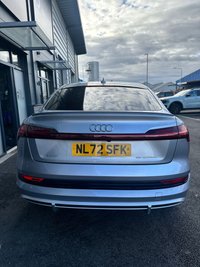 USED 2022 72 AUDI E-TRON 55 S line Sportback 5dr Electric Auto quattro 95kWh (11kW Charger) (408 ps) 