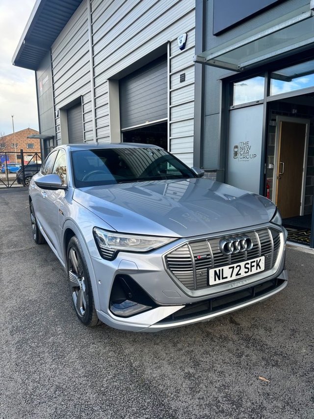 2022 72 Audi E-Tron 55 S line Sportback 5dr Electric Auto quattro 95kWh (11kW Charger) (408 ps)