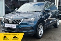 USED 2018 68 SKODA KAROQ 1.6 TDI SE SUV 5dr Diesel DSG Euro 6 (s/s) (115 ps) APPLE CARPLAY and REAR SENSORS