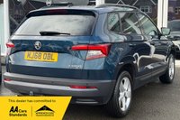 USED 2018 68 SKODA KAROQ 1.6 TDI SE SUV 5dr Diesel DSG Euro 6 (s/s) (115 ps) APPLE CARPLAY and REAR SENSORS