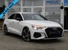 USED 2020 70 AUDI A3 1.5 TFSI 35 Edition 1 Saloon 4dr Petrol Manual Euro 6 (s/s) (150 ps) Finished in IBIS WHITE with contrasting LEATHER/ALCANTARA Heated Memory SPORTS trim. This Audi A3 Saloon is a classy, high tech four-door that is also great to drive. This A3 saloon is a sleeker-looking version of the Audi A3 Sportback hatchback. Features include Nav, Virtual Dash, DAB, Heated Memory Sports Trim, Tinted windows, B/tooth, 19" Alloys, Black Pack, Apple Car Play, Power Folding Door Mirrors and more. AUDI Dealer serviced at 17356 miles, 33613 miles, 47960 miles and at 63624 miles