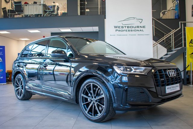 2022 22 Audi Q7 3.0 TFSI V6 55 Black Edition SUV 5dr Petrol Tiptronic quattro Euro 6 (s/s) (340 ps)