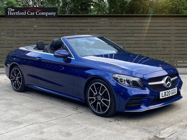 2020 20 Mercedes-Benz C-Class 2.0 C220d AMG Line (Premium) Cabriolet 2dr Diesel G-Tronic+ Euro 6 (s/s) (194 ps)