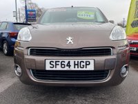 USED 2014 64 PEUGEOT PARTNER TEPEE 1.6 VTi Tepee S MPV 5dr Petrol Manual (169 g/km, 120 bhp) WHEELCHAIR ADAPTED VEHICLE , ELECTRIC WINCH: