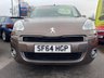 USED 2014 64 PEUGEOT PARTNER TEPEE 1.6 VTi Tepee S MPV 5dr Petrol Manual (169 g/km, 120 bhp) WHEELCHAIR ADAPTED VEHICLE , ELECTRIC WINCH: