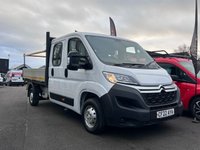 USED 2022 22 CITROEN RELAY 2.2 BlueHDi 35 Plus Ready To Run Dropside Double Cab 4dr Diesel Manual L3 Euro 6 (s/s) (140 ps) BLUETOOTH/CRUISE/AIRCON/1 OWNER