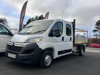 USED 2022 22 CITROEN RELAY 2.2 BlueHDi 35 Plus Ready To Run Dropside Double Cab 4dr Diesel Manual L3 Euro 6 (s/s) (140 ps) BLUETOOTH/CRUISE/AIRCON/1 OWNER