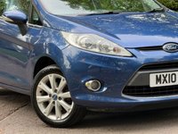 USED 2010 10 FORD FIESTA 1.25 Zetec Hatchback 3dr Petrol Manual (133 g/km, 81 bhp) 