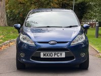 USED 2010 10 FORD FIESTA 1.25 Zetec Hatchback 3dr Petrol Manual (133 g/km, 81 bhp) 