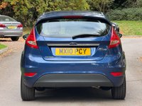 USED 2010 10 FORD FIESTA 1.25 Zetec Hatchback 3dr Petrol Manual (133 g/km, 81 bhp) 