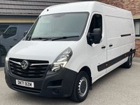 USED 2021 71 VAUXHALL MOVANO 2.3 CDTi 3500 BiTurbo Edition Panel Van 5dr Diesel Manual FWD L3 H2 Euro 6 (135 ps) 1OWNER FSH NEWMOT WARRANTY