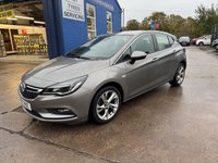 USED 2017 17 VAUXHALL ASTRA 1.4i SRi Hatchback 5dr Petrol Manual Euro 6 (100 ps) APPLE CAR PLAY, BLUETOOTH, AUTO LIGHTS AND WIPERS