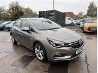 USED 2017 17 VAUXHALL ASTRA 1.4i SRi Hatchback 5dr Petrol Manual Euro 6 (100 ps) APPLE CAR PLAY, BLUETOOTH, AUTO LIGHTS AND WIPERS