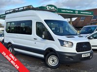 USED 2016 66 FORD TRANSIT 2.2 TDCi 410 HDT Minibus 5dr Diesel Manual L3 H3 (15 seats) (196 g/km, 123 bhp) - CHAIN DRIVEN - ONLY 29,000 MILES - 