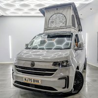 USED 2025 75 VOLKSWAGEN TRANSPORTER 2.0 TDI T28 CAMPER CONVERSION DIESEL MANUAL FWD SWB EURO 6 (S/S) (110 PS) Get ready for adventure with this stunning, brand new camper conversion !