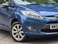 USED 2010 59 FORD FIESTA 1.25 Zetec Hatchback 3dr Petrol Manual (133 g/km, 81 bhp) 