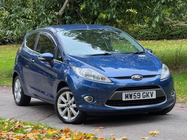 2010 59 Ford Fiesta 1.25 Zetec Hatchback 3dr Petrol Manual (133 g/km, 81 bhp)