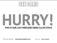 USED 2021 21 MERCEDES-BENZ CLA 2.0 CLA220d AMG Line (Premium 2) Coupe 4dr Diesel 8G-DCT Euro 6 (s/s) (190 ps) 12m MOT INCLUDED HEATED LEATHER
