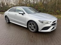 USED 2021 21 MERCEDES-BENZ CLA 2.0 CLA220d AMG Line (Premium 2) Coupe 4dr Diesel 8G-DCT Euro 6 (s/s) (190 ps) 12m MOT INCLUDED HEATED LEATHER