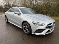USED 2021 21 MERCEDES-BENZ CLA 2.0 CLA220d AMG Line (Premium 2) Coupe 4dr Diesel 8G-DCT Euro 6 (s/s) (190 ps) 12m MOT INCLUDED HEATED LEATHER