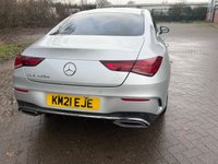 USED 2021 21 MERCEDES-BENZ CLA 2.0 CLA220d AMG Line (Premium 2) Coupe 4dr Diesel 8G-DCT Euro 6 (s/s) (190 ps) 12m MOT INCLUDED HEATED LEATHER