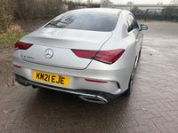 USED 2021 21 MERCEDES-BENZ CLA 2.0 CLA220d AMG Line (Premium 2) Coupe 4dr Diesel 8G-DCT Euro 6 (s/s) (190 ps) 12m MOT INCLUDED HEATED LEATHER