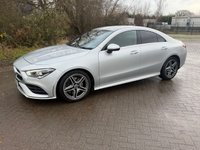 USED 2021 21 MERCEDES-BENZ CLA 2.0 CLA220d AMG Line (Premium 2) Coupe 4dr Diesel 8G-DCT Euro 6 (s/s) (190 ps) 12m MOT INCLUDED HEATED LEATHER