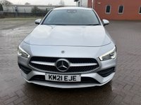 USED 2021 21 MERCEDES-BENZ CLA 2.0 CLA220d AMG Line (Premium 2) Coupe 4dr Diesel 8G-DCT Euro 6 (s/s) (190 ps) 12m MOT INCLUDED HEATED LEATHER