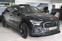 USED 2020 70 AUDI Q8 3.0 TDI V6 50 Edition 1 SUV 5dr Diesel Tiptronic quattro Euro 6 (s/s) (286 ps) SAT NAV R-CAM P-ROOF LEATHERS ALLOY