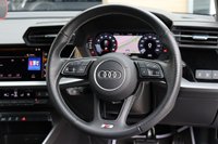USED 2023 23 AUDI A3 1.0 TFSI 30 S LINE SPORTBACK 1 OWNER ADAPTIVE CRUISE SENSORS NAV