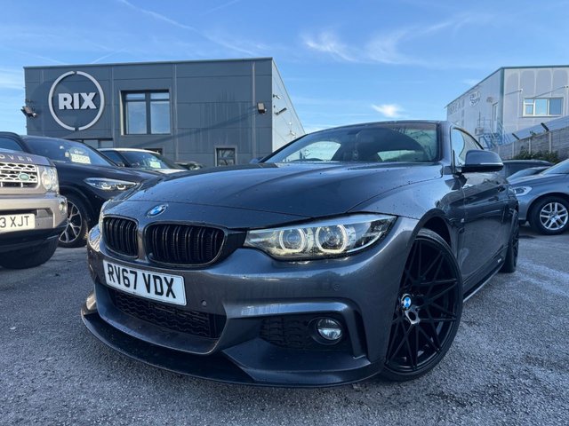 2017 67 BMW 4 Series 2.0 420d M Sport Coupe 2dr Diesel Auto Euro 6-factory extras worth &pound;8,330-2 FORMER KEEPERS FINIHSED IN MINERAL GREY WITH BLACK DAKOTA LEATHER-19