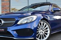 USED 2016 04 MERCEDES-BENZ C-CLASS 2.1 C250d AMG Line (Premium Plus) Coupe 2dr Diesel G-Tronic+ Euro 6 (s/s) (204 ps) FULL MERC HIST / PAN ROOF