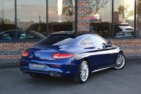 USED 2016 04 MERCEDES-BENZ C-CLASS 2.1 C250d AMG Line (Premium Plus) Coupe 2dr Diesel G-Tronic+ Euro 6 (s/s) (204 ps) FULL MERC HIST / PAN ROOF