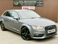 USED 2015 65 AUDI A3 1.4 TFSI Sport Sportback 5dr Petrol S Tronic Euro 6 (s/s) (Nav) (125 ps) ULEZ | S Tronic