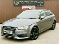 USED 2015 65 AUDI A3 1.4 TFSI Sport Sportback 5dr Petrol S Tronic Euro 6 (s/s) (Nav) (125 ps) ULEZ | S Tronic