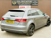 USED 2015 65 AUDI A3 1.4 TFSI Sport Sportback 5dr Petrol S Tronic Euro 6 (s/s) (Nav) (125 ps) ULEZ | S Tronic