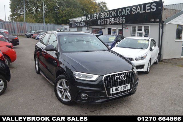 2013 AUDI Q3 2.0 TDI S line SUV 5dr Diesel Manual Euro 5 (s/s) (177 ps)