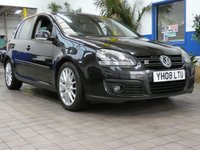 USED 2008 08 VOLKSWAGEN GOLF 2.0 TDI DPF GT Sport Hatchback 5dr Diesel Manual (156 g/km, 168 bhp) SUNROOF HEATED LEATHER CAMERA
