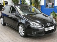 USED 2008 08 VOLKSWAGEN GOLF 2.0 TDI DPF GT Sport Hatchback 5dr Diesel Manual (156 g/km, 168 bhp) SUNROOF HEATED LEATHER CAMERA